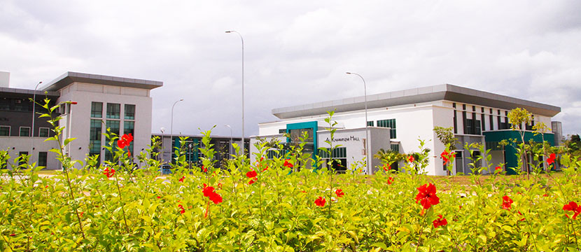 IIUM campus aerial view