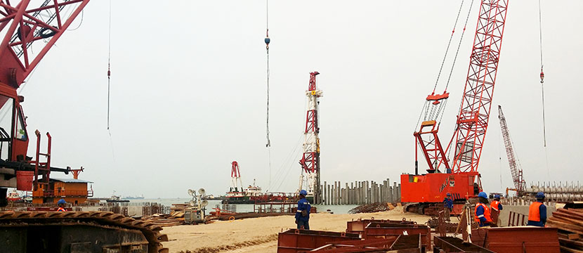 MOLF facility construction progress