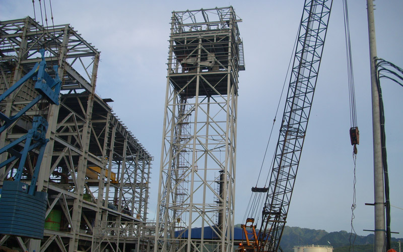 Rembang Power Plant coal handling area