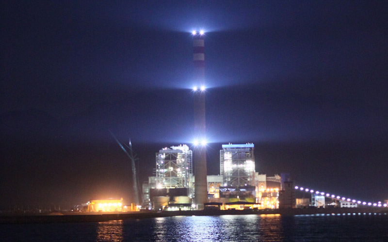 Rembang Power Plant boiler assembly