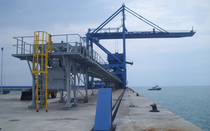 Rembang Power Plant site aerial view