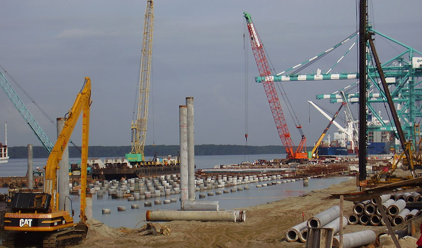 PTP dredging operations