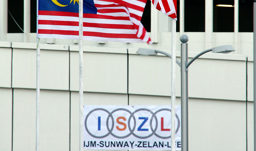 Al Reem Island tower construction